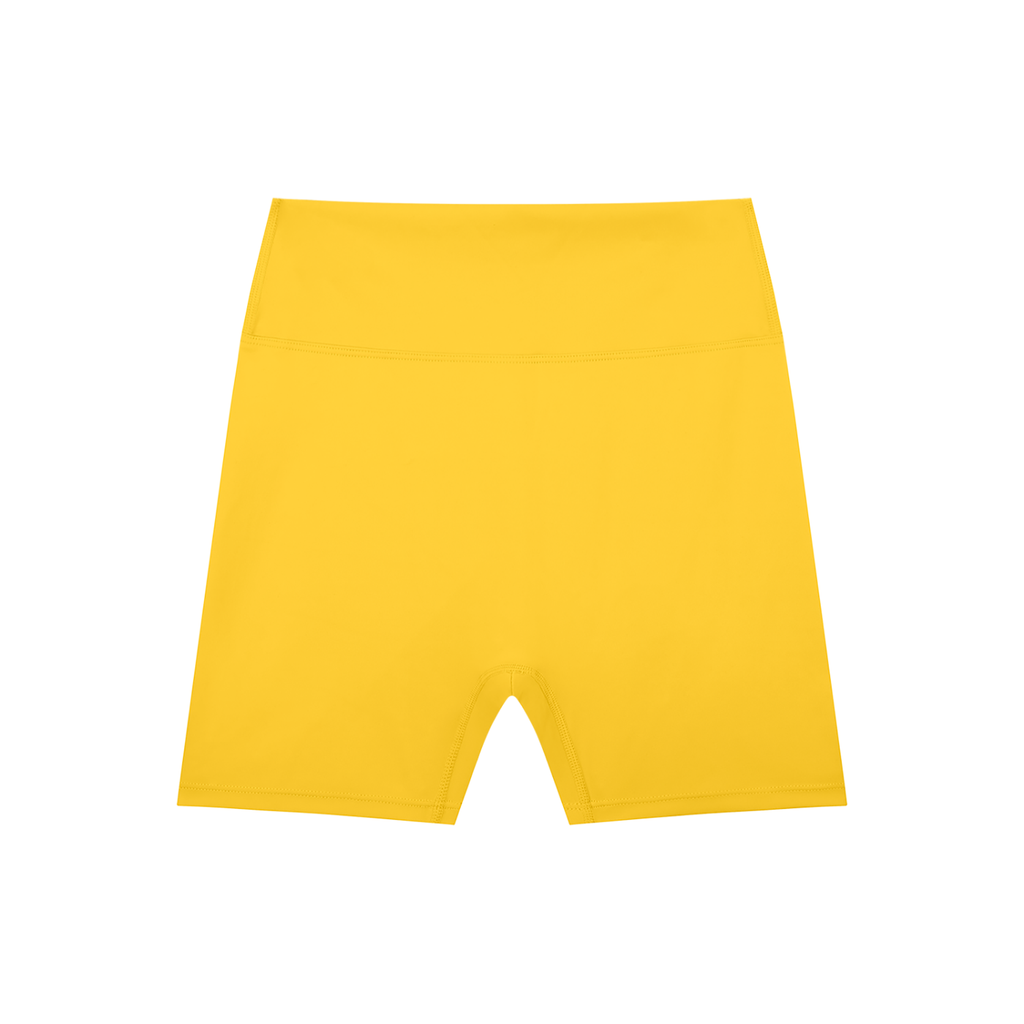 Women's Fitness High Waisted Nylon Spandex Gym and Biker Shorts - Made to be Casual or for Sport