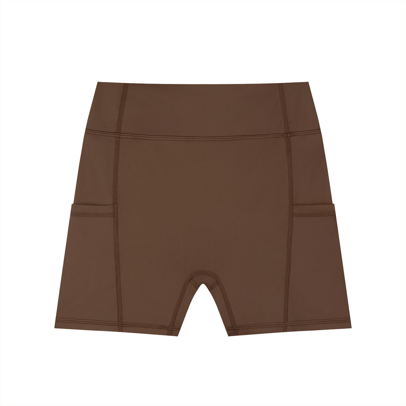 Women High Waisted Athletic Biker Shorts With Secure Phone Side Pockets