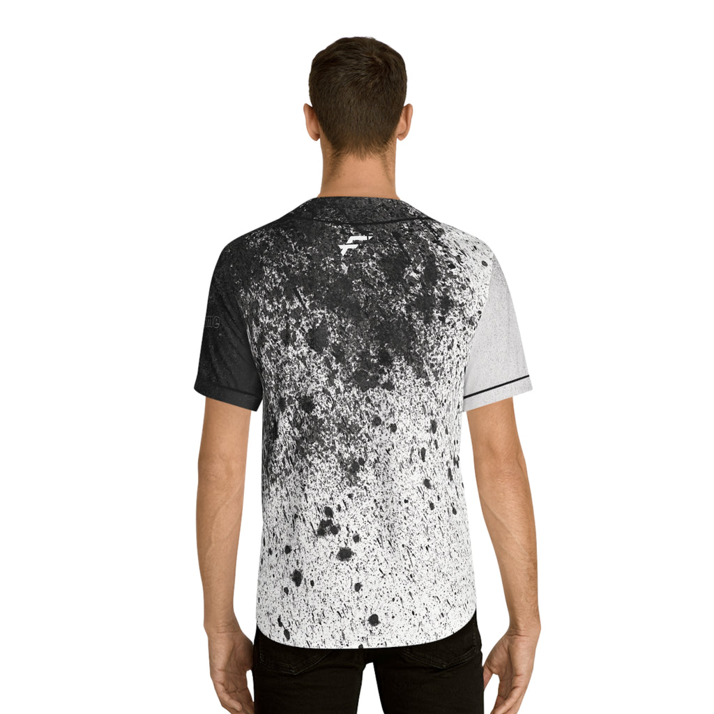 Yin Yang Smoke Baseball Jersey — Custom Rave & Fitness Pro Tee