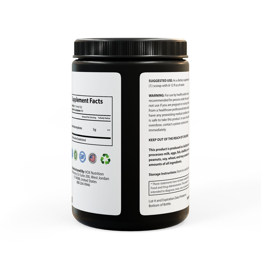 FITTWAVE HEALTH AND PHYSIQUE COACHING Creatine Monohydrate Supplement (300g, 10.58oz)