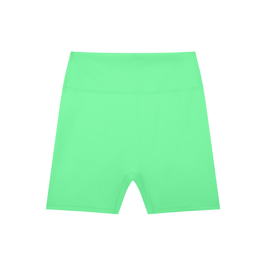 Women's Fitness High Waisted Nylon Spandex Gym and Biker Shorts - Made to be Casual or for Sport