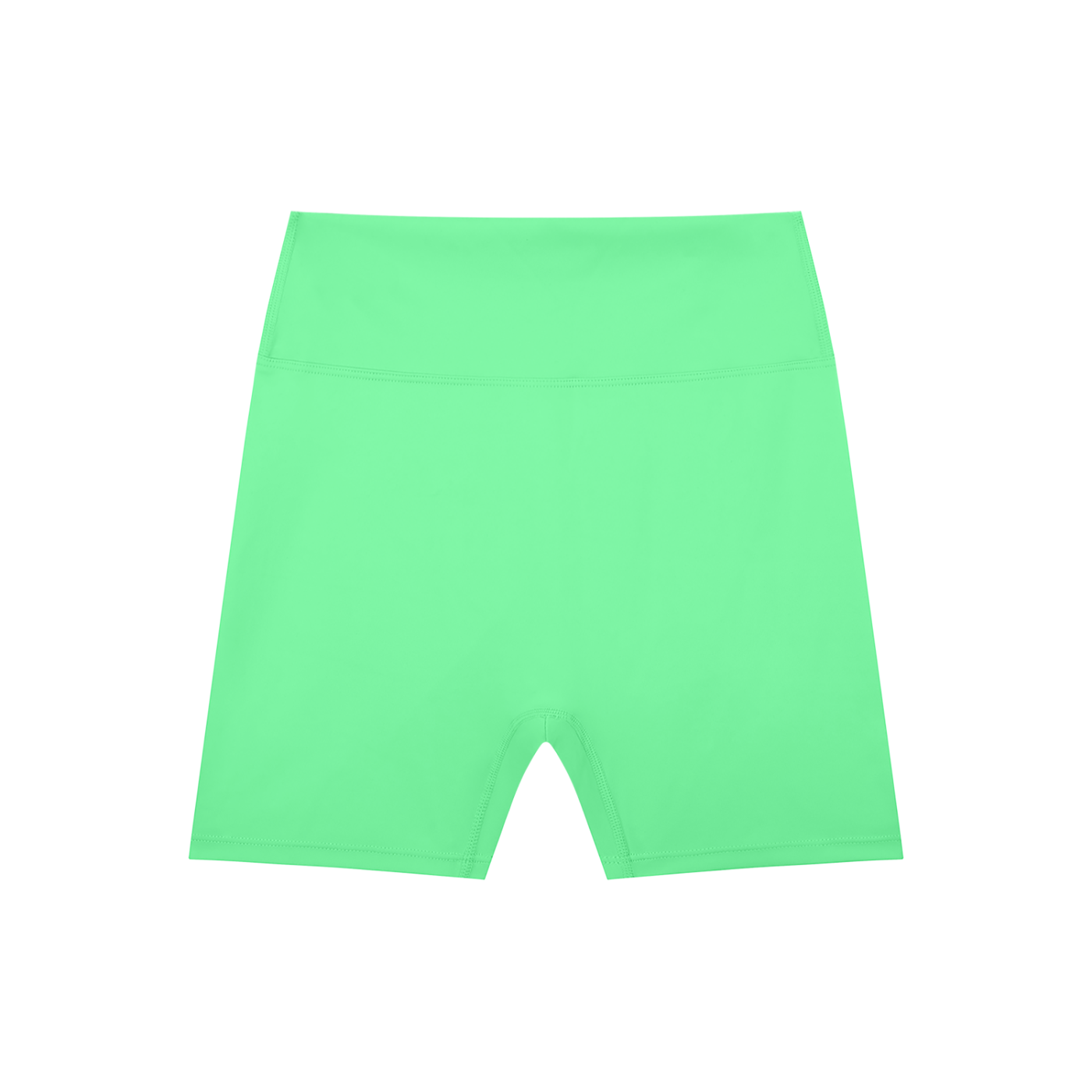 Women's Fitness High Waisted Nylon Spandex Gym and Biker Shorts - Made to be Casual or for Sport