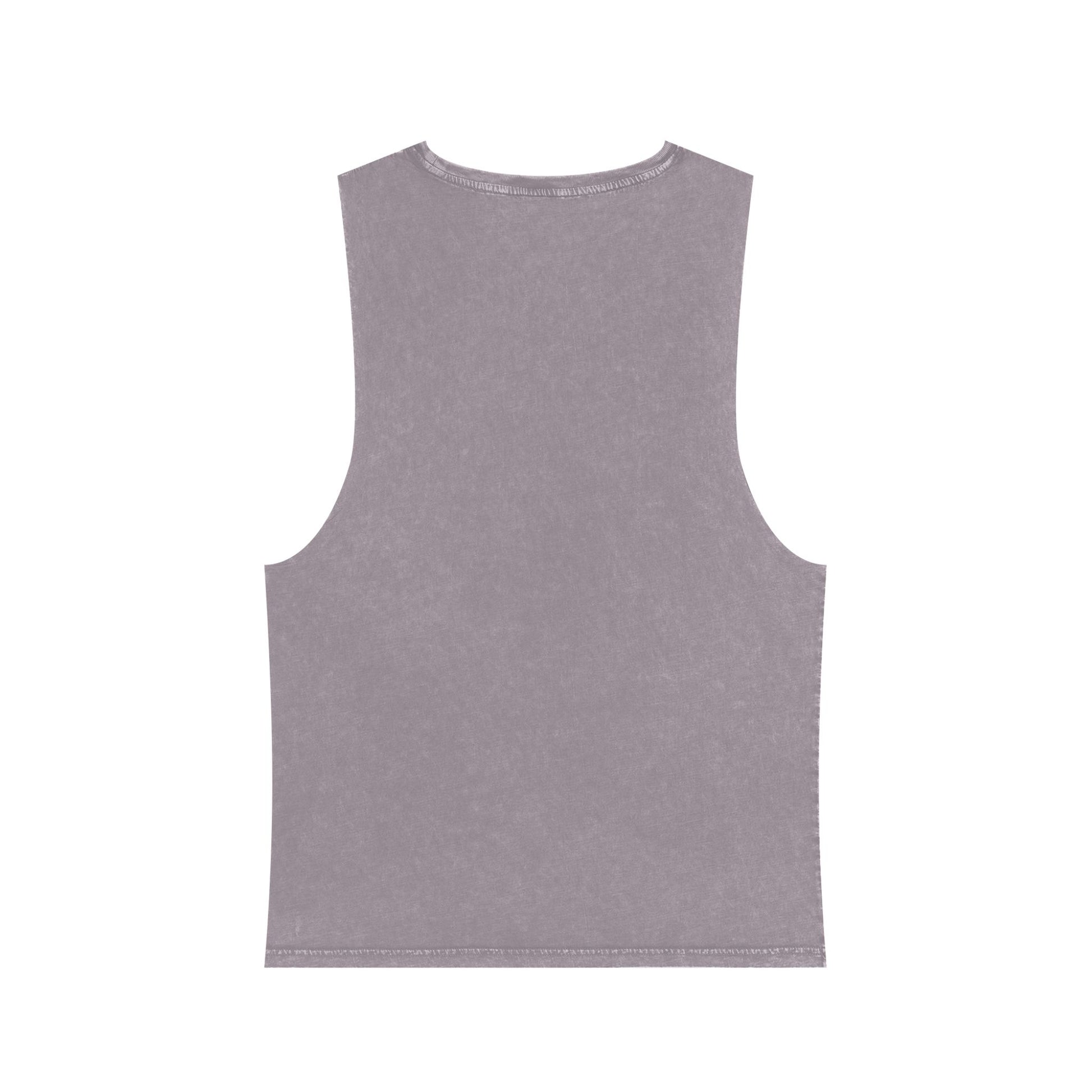 Unisex Fittwave Stonewash Tank Top - Cool Casual Wear, Gift for Fitness Enthusiasts, Stylish Summer Top, Perfect for Relaxing & Travel