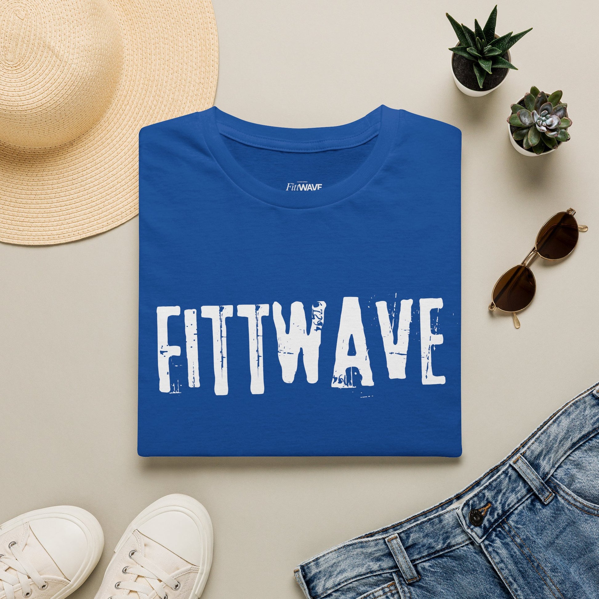 FITTWAVE T-Shirt — Fittwave 100% Cotton Athletic Tee