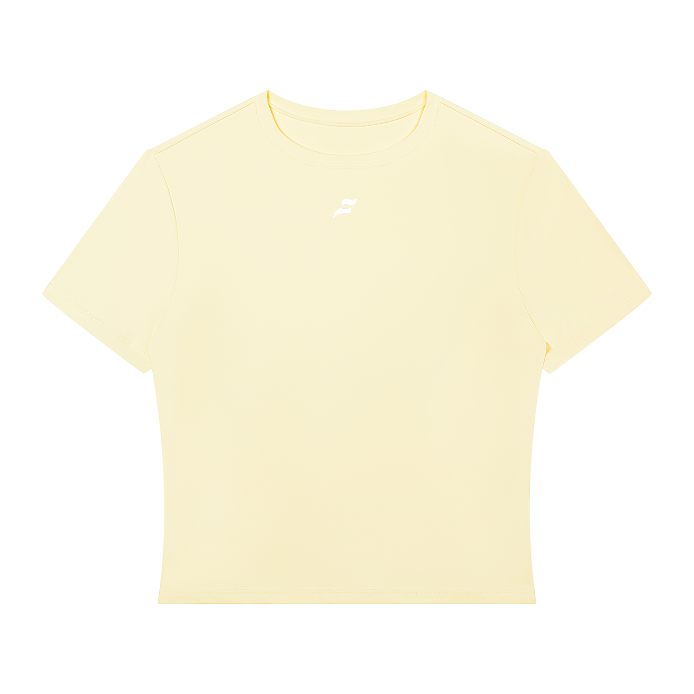 Women's Fitness and  Performance Crop Top Polyamide Stretch Athletic Shirt