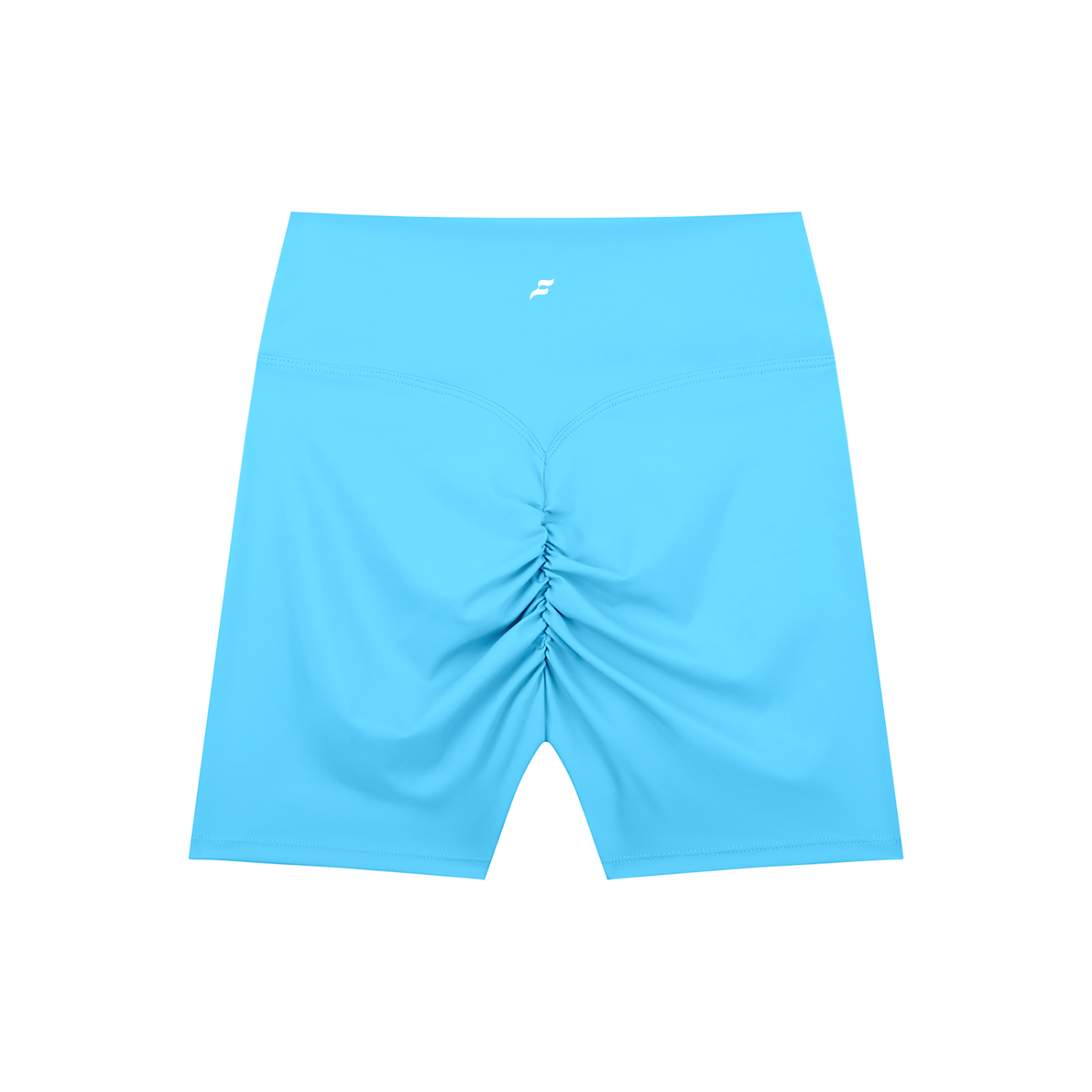 Women's Fitness High Waisted Nylon Spandex Gym and Biker Shorts - Made to be Casual or for Sport