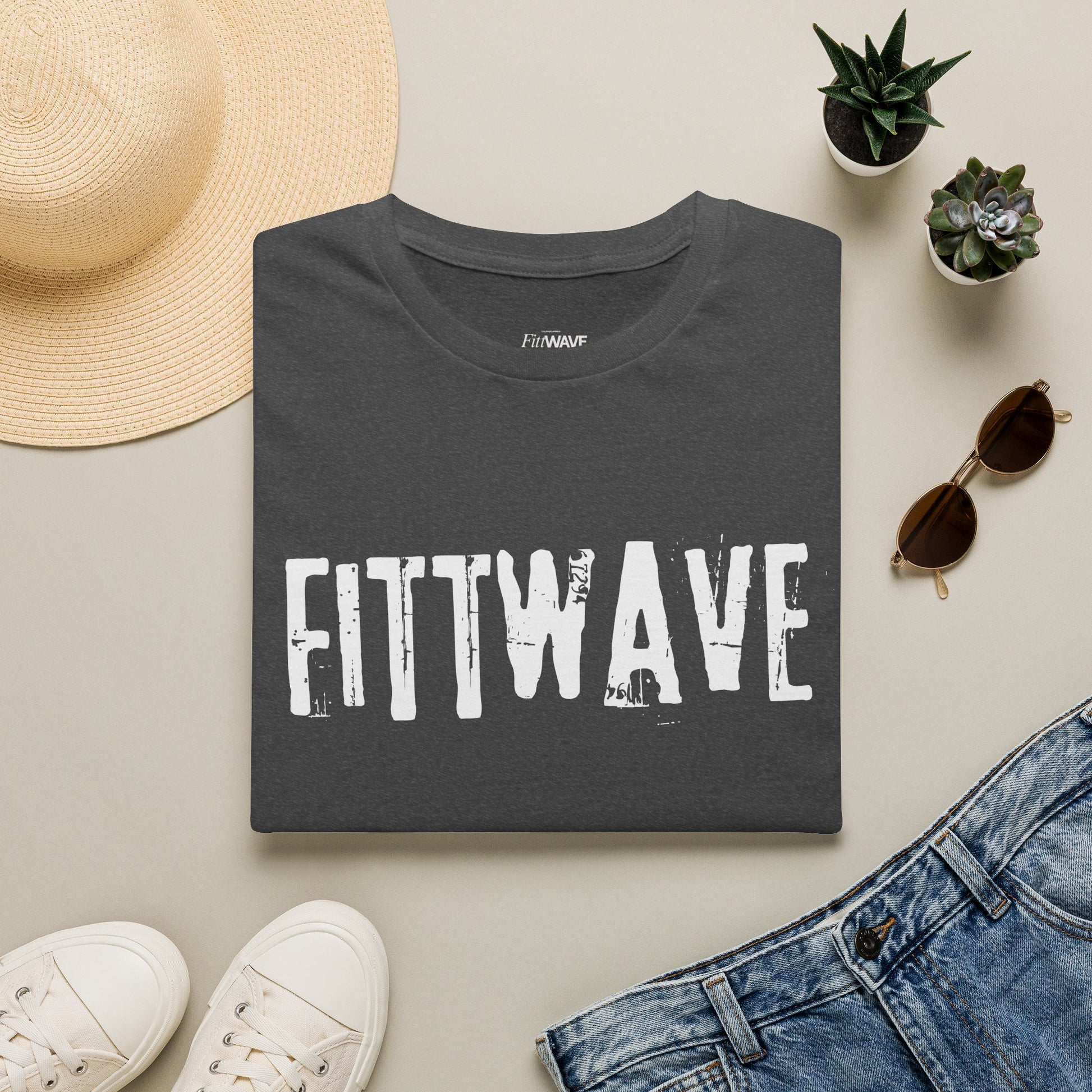FITTWAVE T-Shirt — Fittwave 100% Cotton Athletic Tee