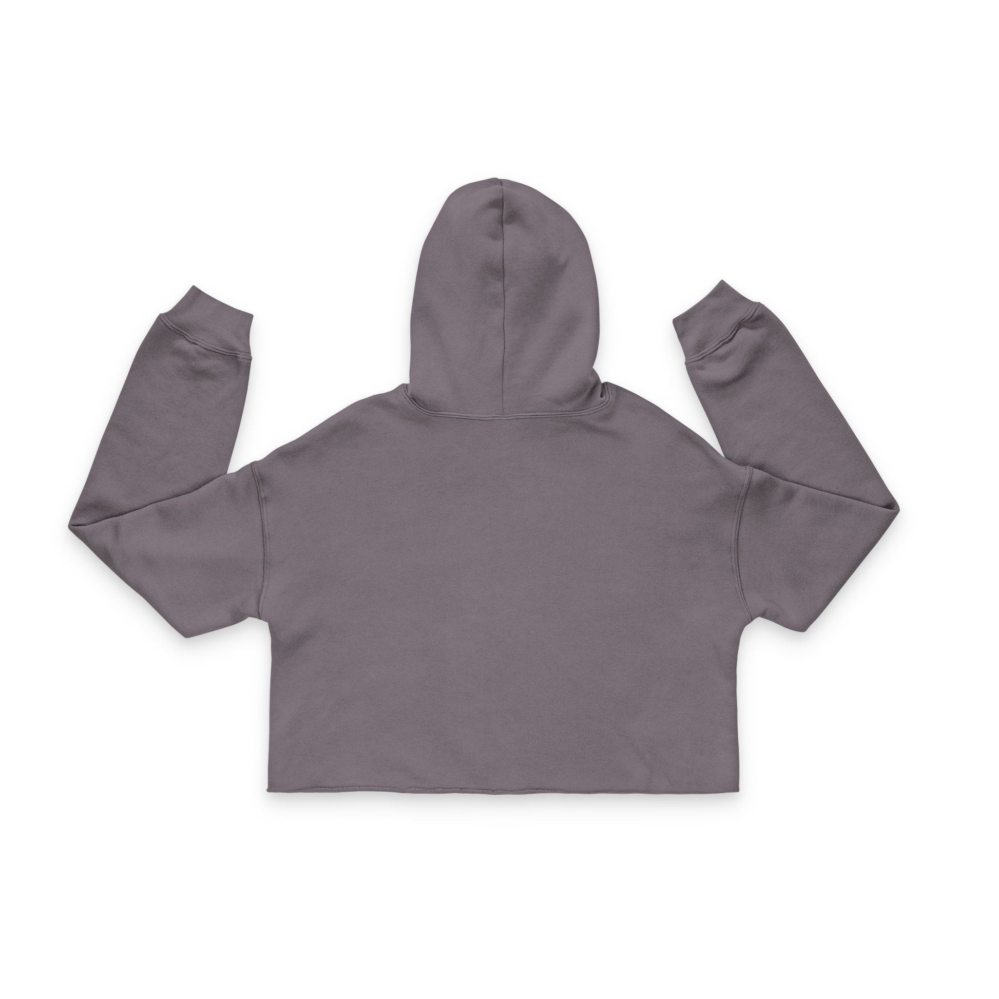 Focus Women's Cropped Hoodie | Motivational Sweatshirt for Gym, Yoga, Casual Wear, Birthday Gift, Self-Care