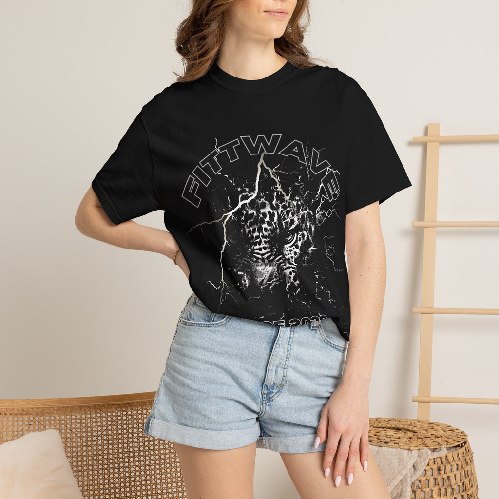 Fittwave- Comfort Colors Vintage Graphic Tee, For Workouts, Unisex Fashion Shirt, Fall Streetwear
