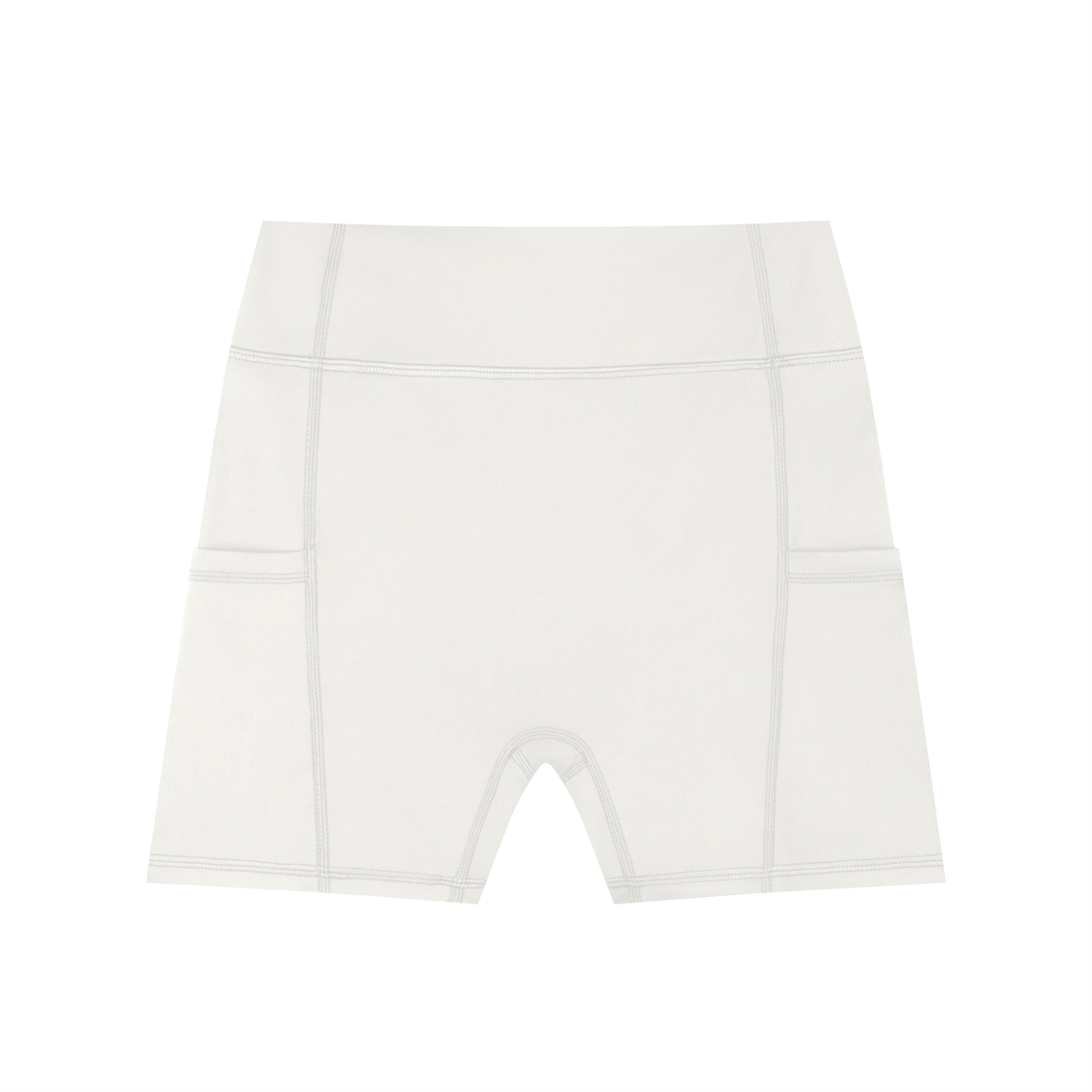 Women High Waisted Athletic Biker Shorts With Secure Phone Side Pockets