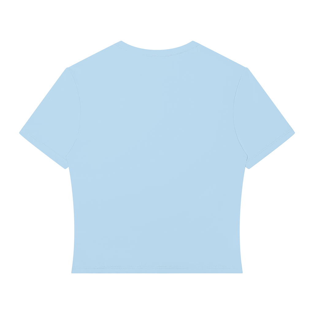 Women's Fitness and  Performance Crop Top Polyamide Stretch Athletic Shirt