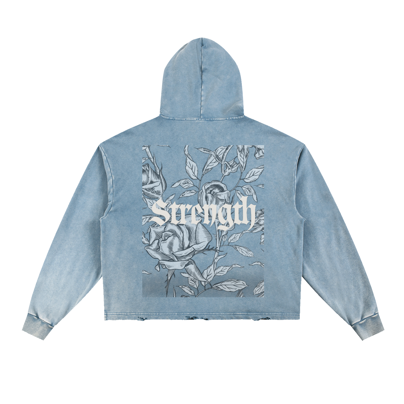 Vintage Washed Frayed Hem Hoodie Gym And Street Wear By Fittwave Fitness Oversized Fit