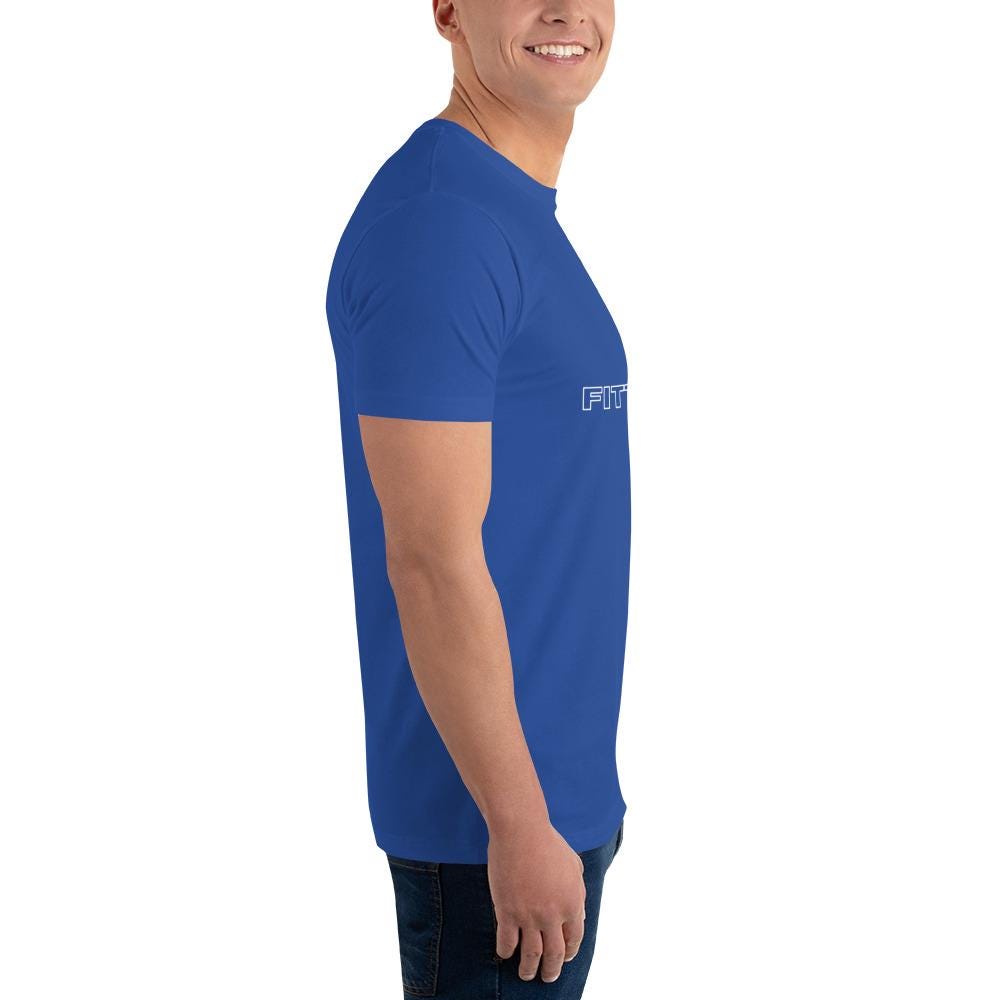 Fittwave Fitted Gym Short Sleeve T-shirt- Great for Workouts