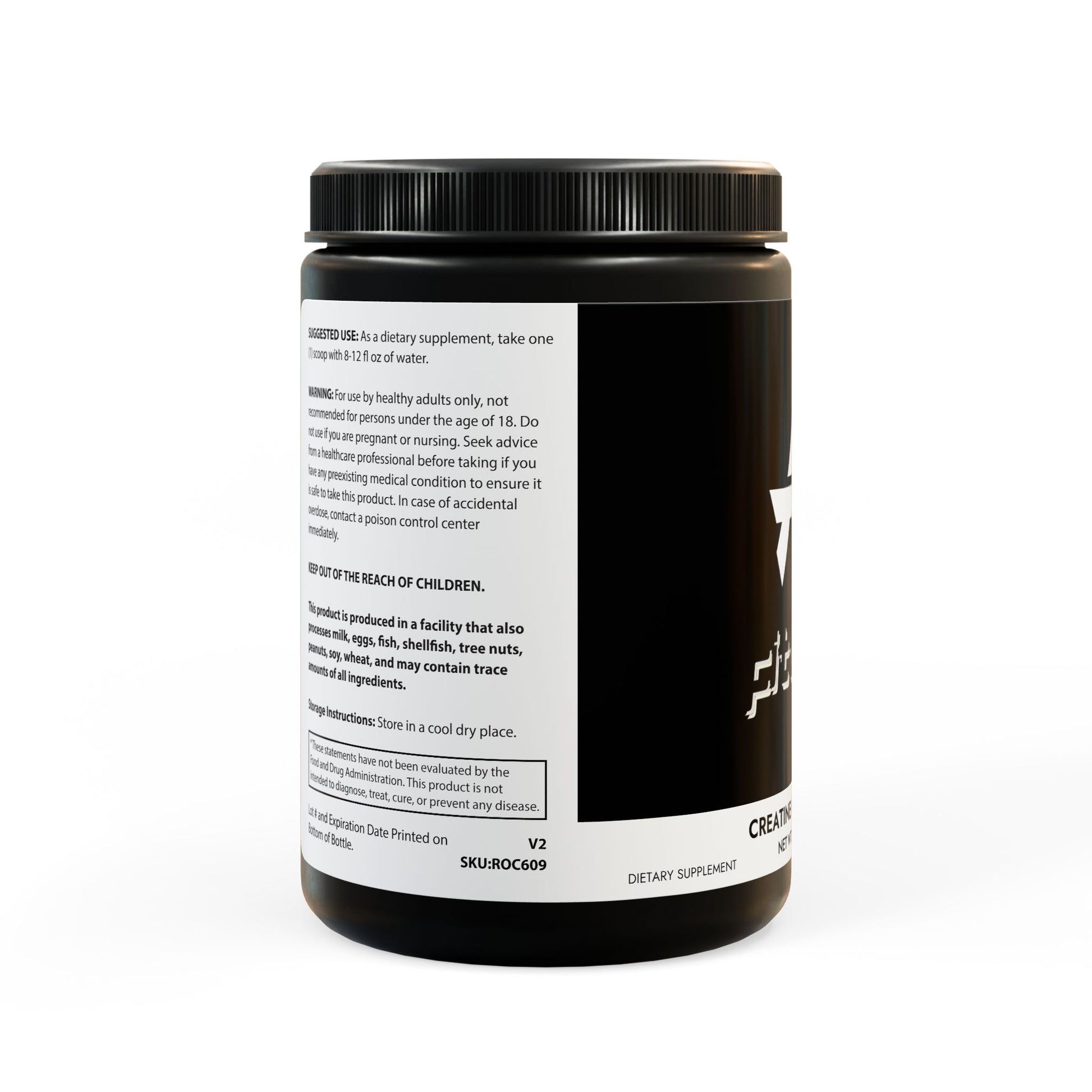 FITTWAVE HEALTH AND PHYSIQUE COACHING Creatine Monohydrate Supplement (300g, 10.58oz)