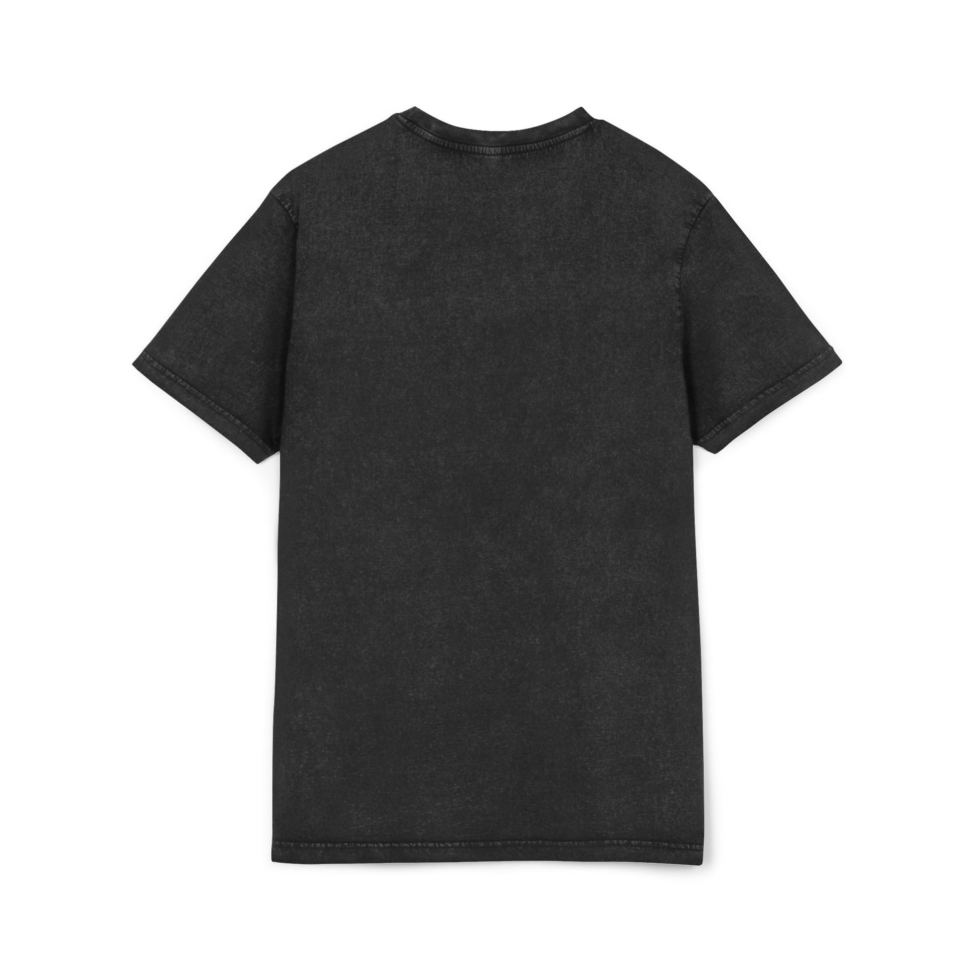Fittwave- Rock Inspired Acid Washed Graphic Tee, Vintage Style Acid Washed Shirt, For Workouts, Unisex Fashion Shirt, Summer Streetwear