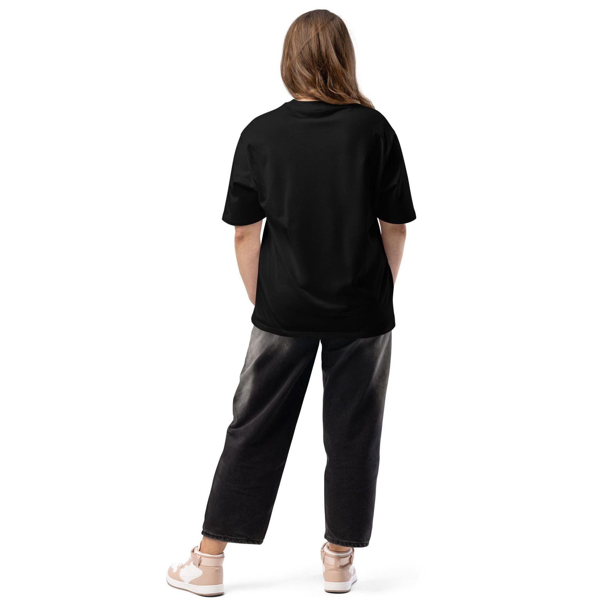 Sleeper Build - Oversized heavyweight black fitness t-shirt Unisex
