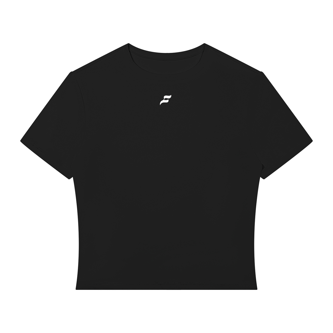 Women's Fitness and  Performance Crop Top Polyamide Stretch Athletic Shirt