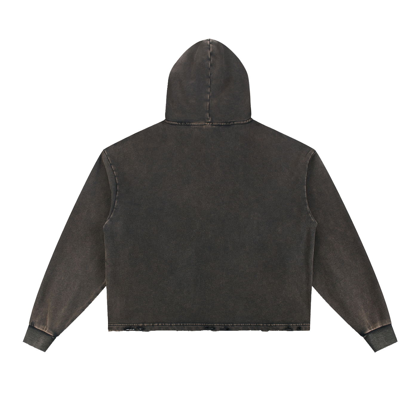 Believe Vintage Washed Frayed Hem Hoodie By Fittwave Fitness Unisex Cotton Blend