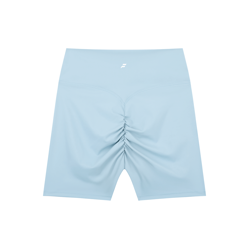 Women's Fitness High Waisted Nylon Spandex Gym and Biker Shorts - Made to be Casual or for Sport