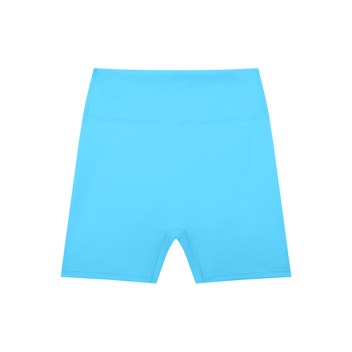 Women's Fitness High Waisted Nylon Spandex Gym and Biker Shorts - Made to be Casual or for Sport