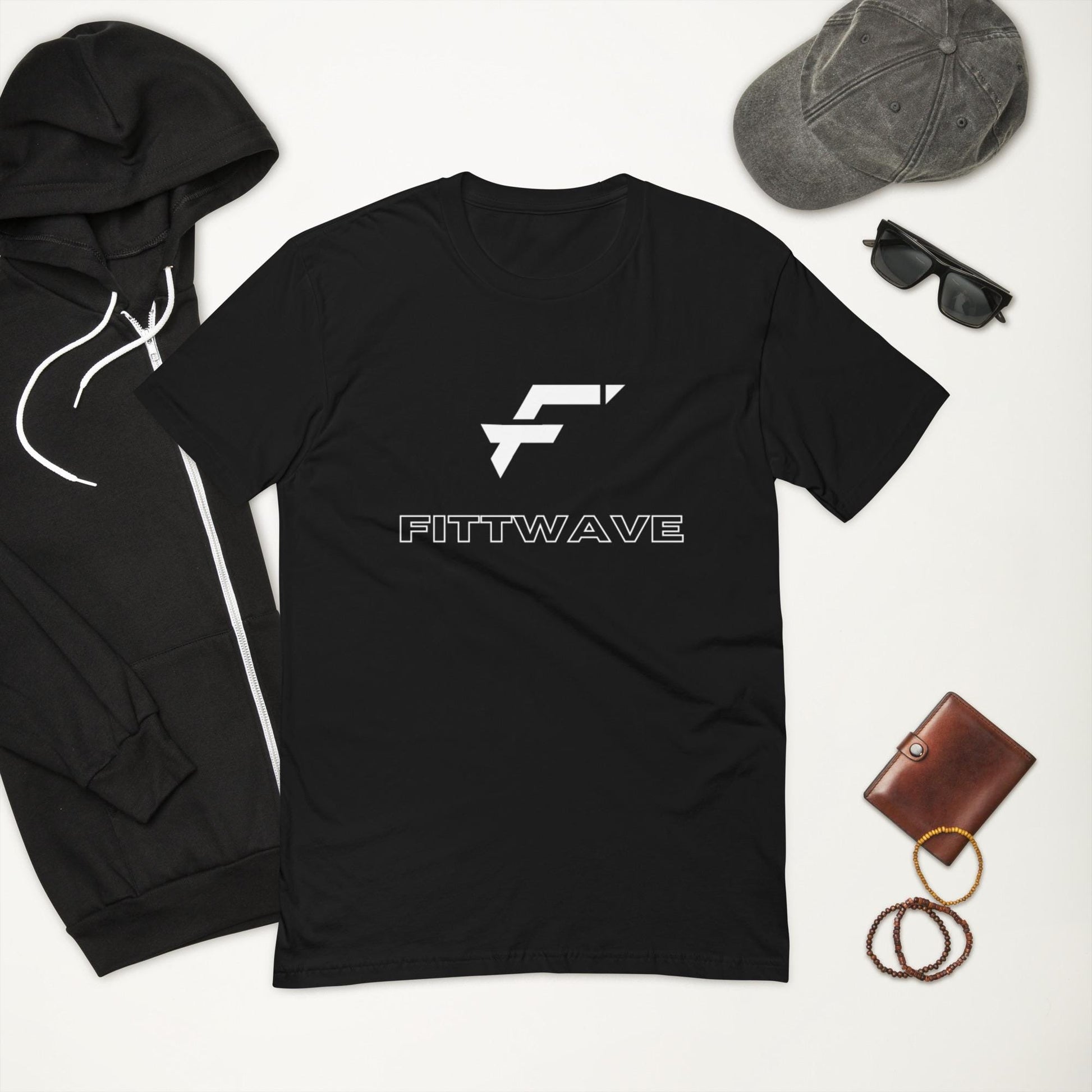 Fittwave Fitted Gym Short Sleeve T-shirt- Great for Workouts