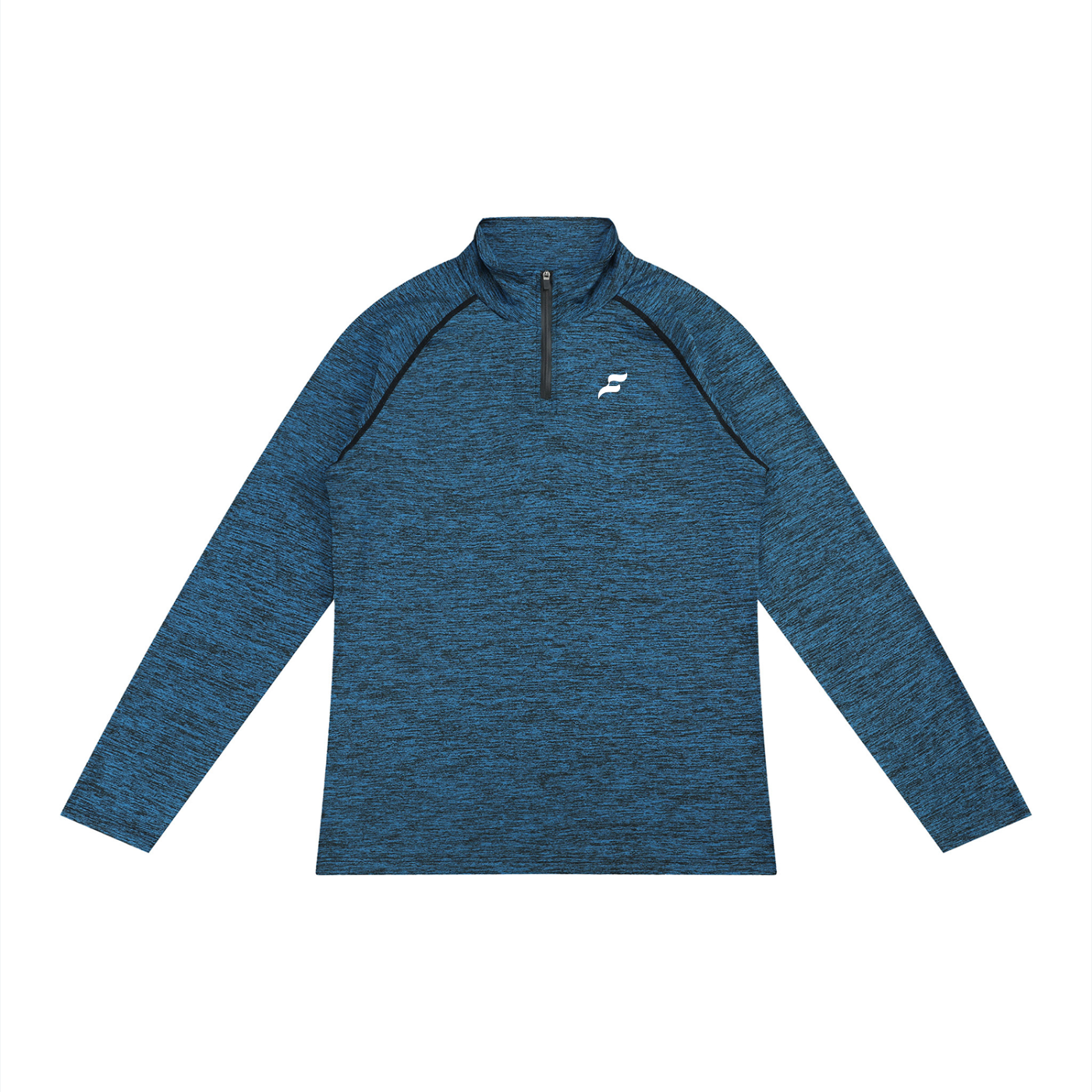 fittedlongsleeve,fittwave,colorado,coloradospringfitness,fitnessclothingformen,fitnessclothingforwomen,quarterzip,quarterzipblue,quarterzipgray