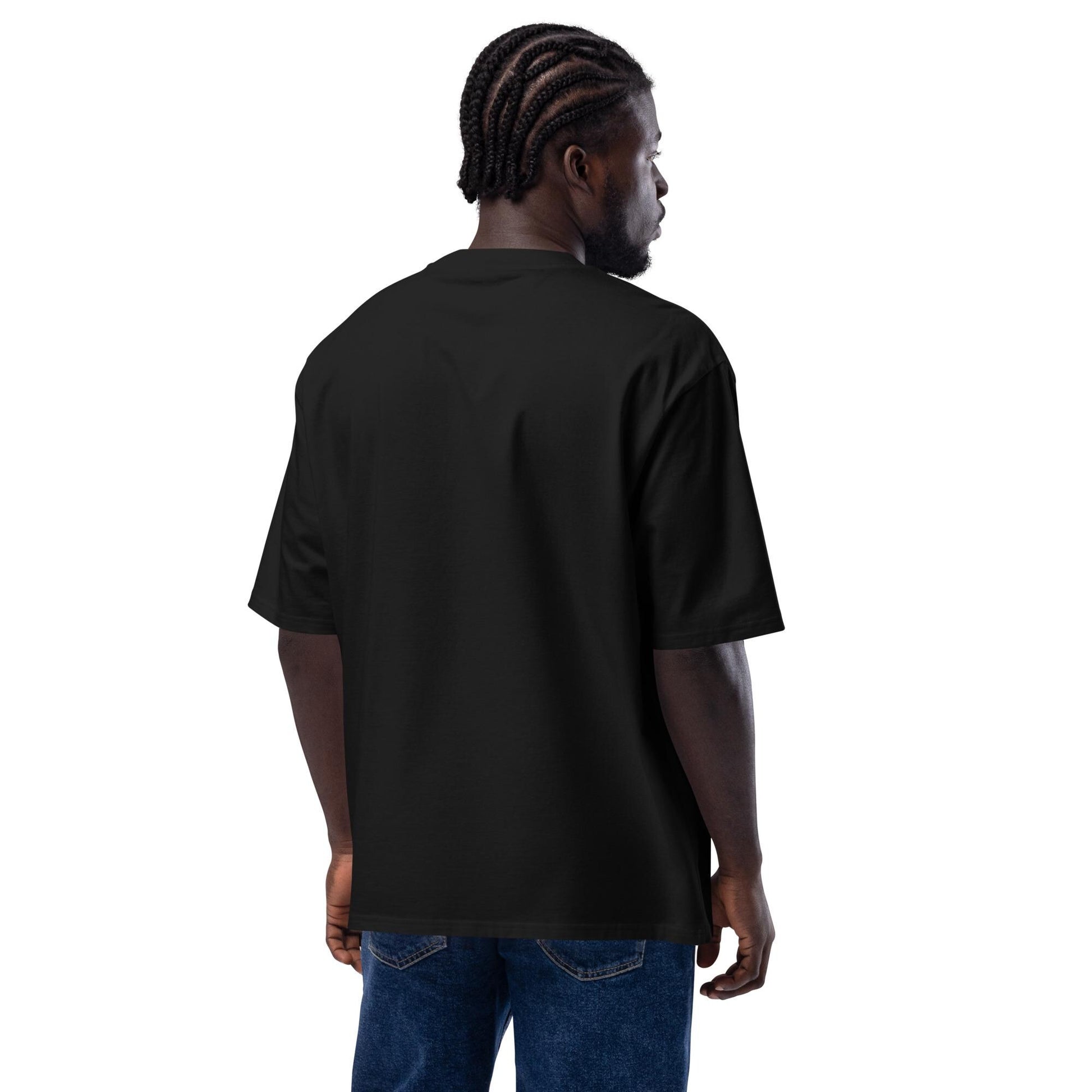 Sleeper Build - Oversized heavyweight black fitness t-shirt Unisex