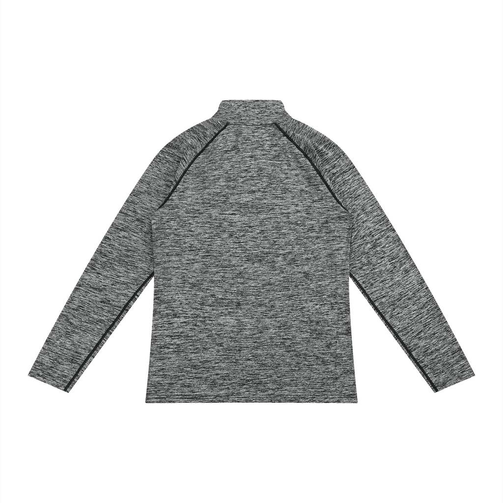 fittedlongsleeve,fittwave,colorado,coloradospringfitness,fitnessclothingformen,fitnessclothingforwomen,quarterzip,quarterzipblue,quarterzipgray