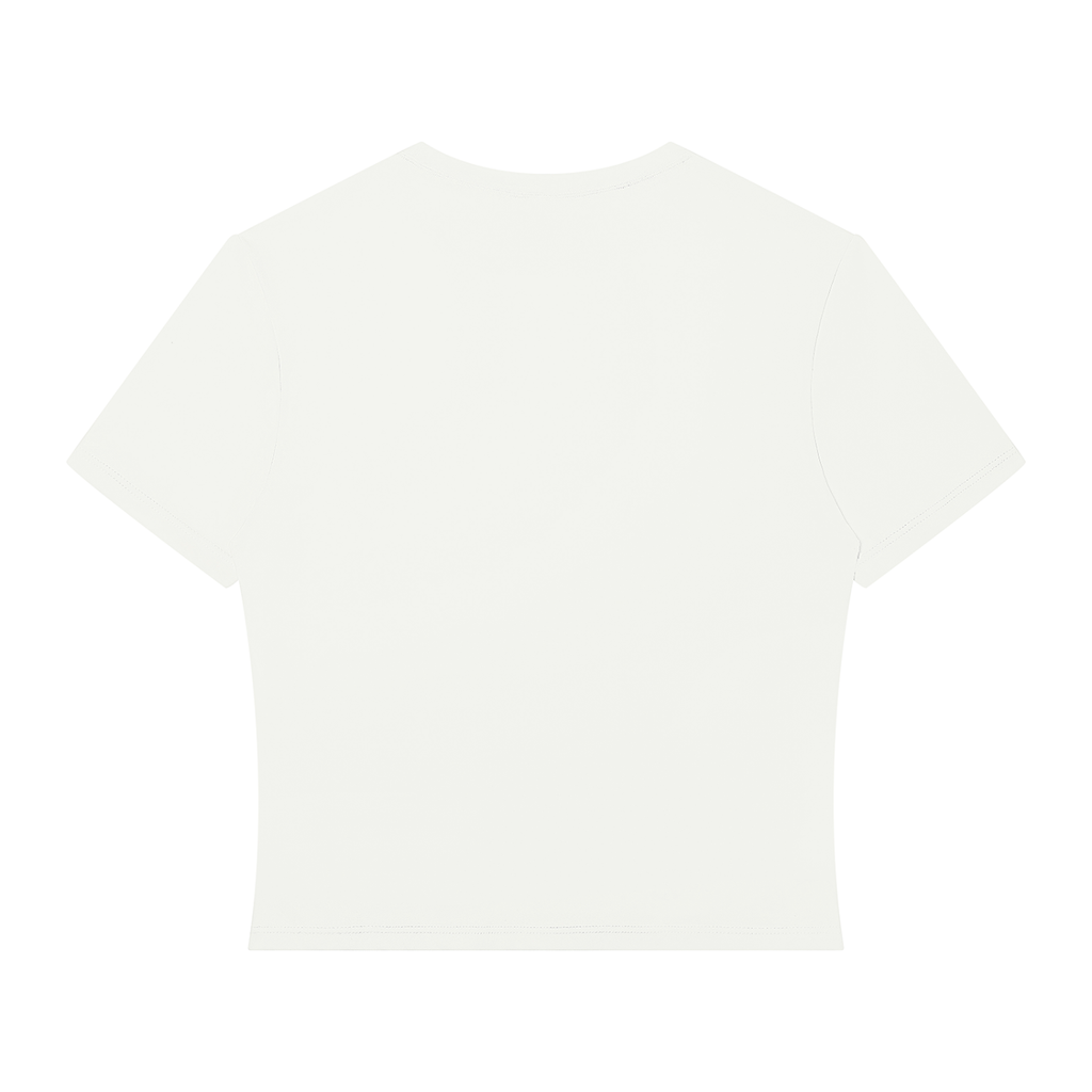 Women's Fitness and  Performance Crop Top Polyamide Stretch Athletic Shirt
